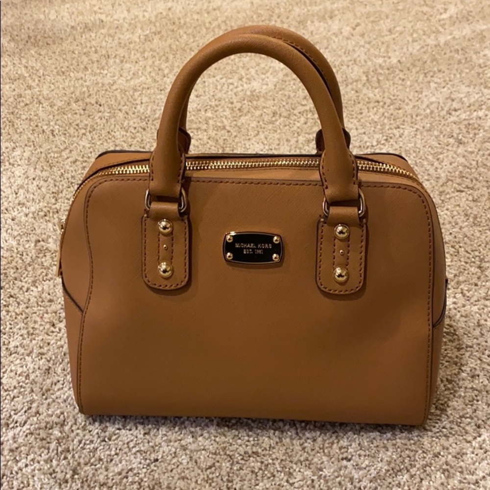 Tan MK Handbag